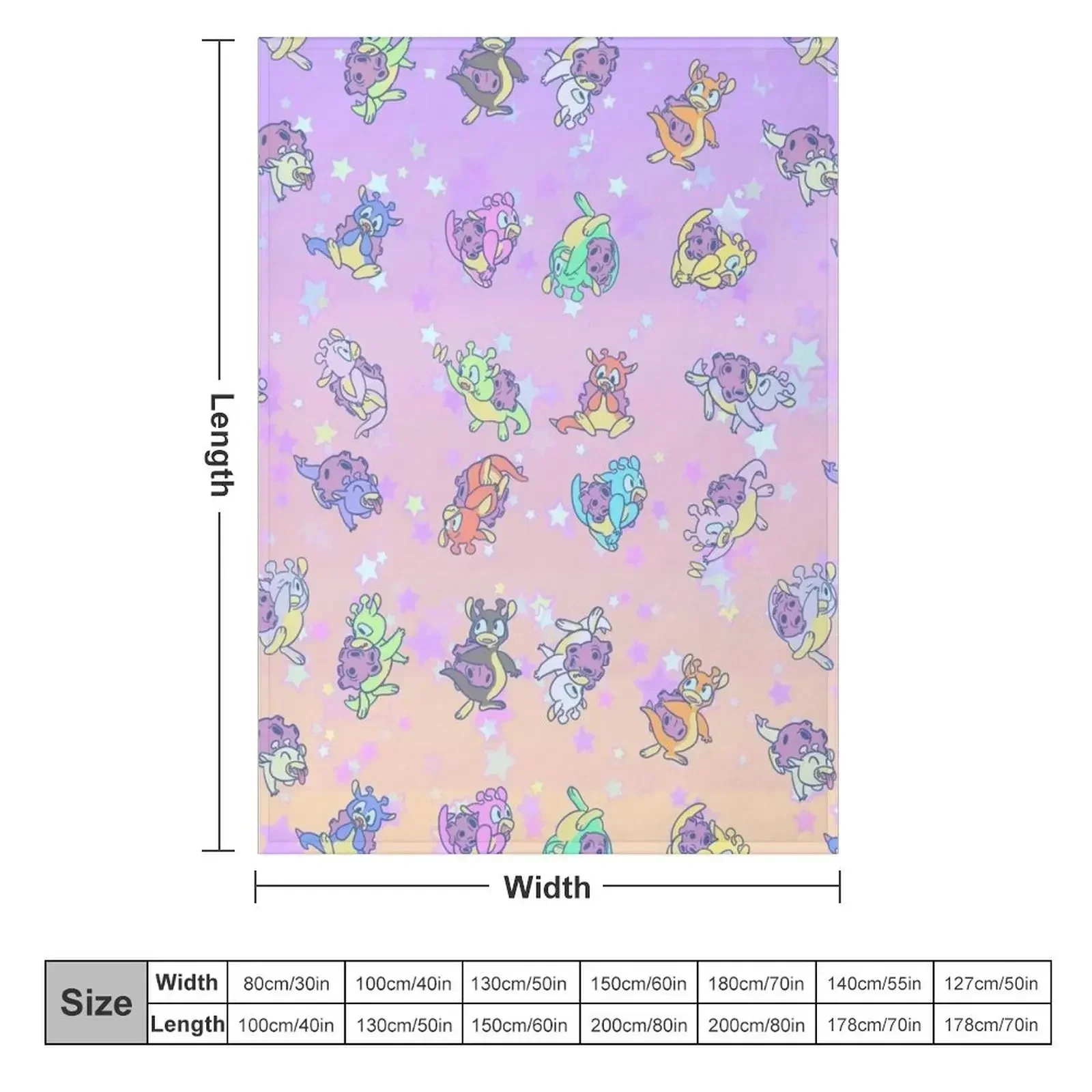 Shelled Giraffa Anatinus 3 Throw Blanket Shaggy Beautifuls warm winter wednesday Warm for babies Blankets