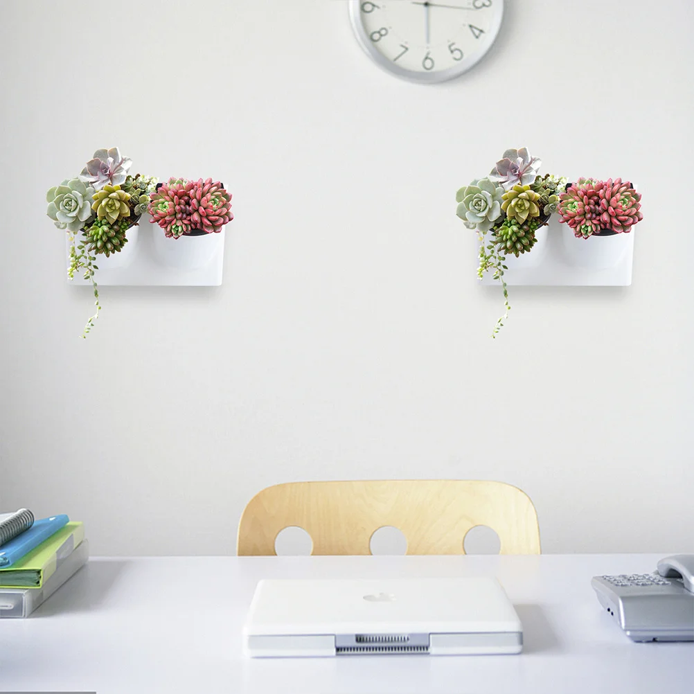 أصيص زهور سقي أوتوماتيكي أواني زراعة بلاستيكية للنباتات الداخلية أوعية سقي أوتوماتيكية لحديقة المنزل #1