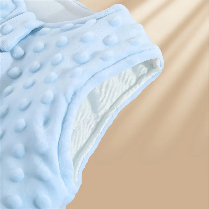 Baby Sleeping Bag Soft Sleeveless One Piece Two Way Zipper Perfect for All Seasons  Suitable for 0 to12 Months Baby Boys Girls