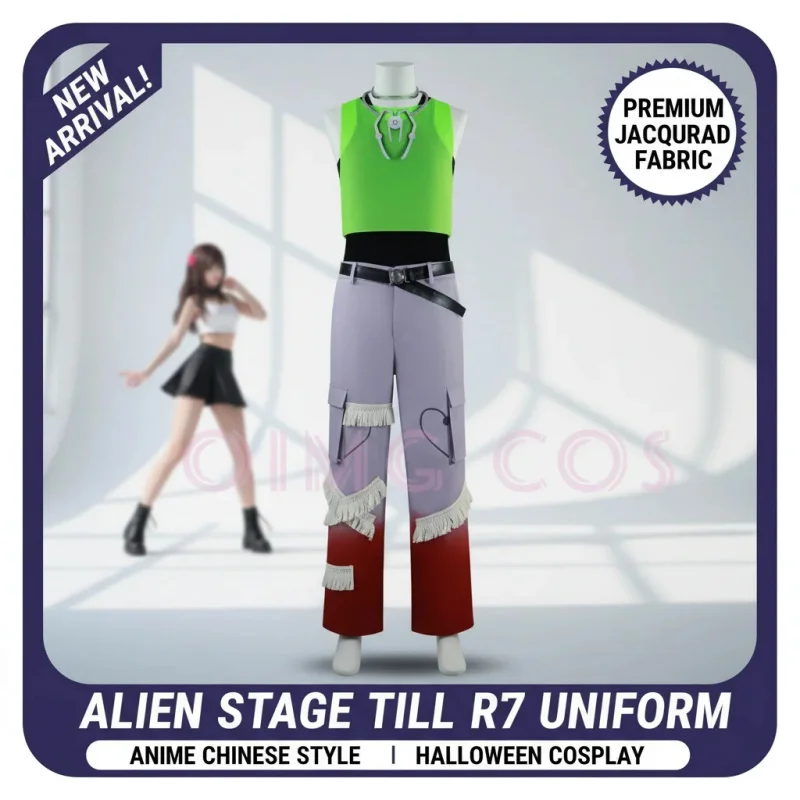 

☎TDA Alien Stage Till Cosplay Costume R7 Uniform Jacquard Fabric Anime Chinese Style Halloween Women Set☎