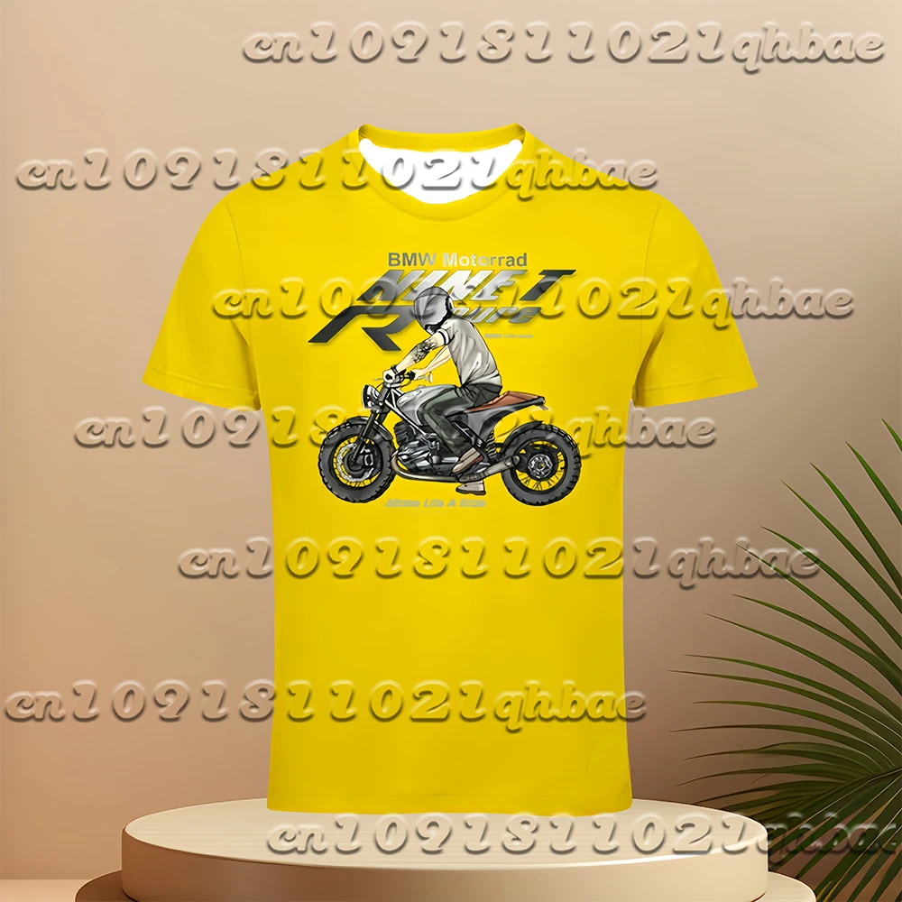 

25 Men And Women Motorcycle Casual Loose Riding Short Sleeved T-Shirt Summer Breathable Quick Drying Printed Short Sleeved Shirt