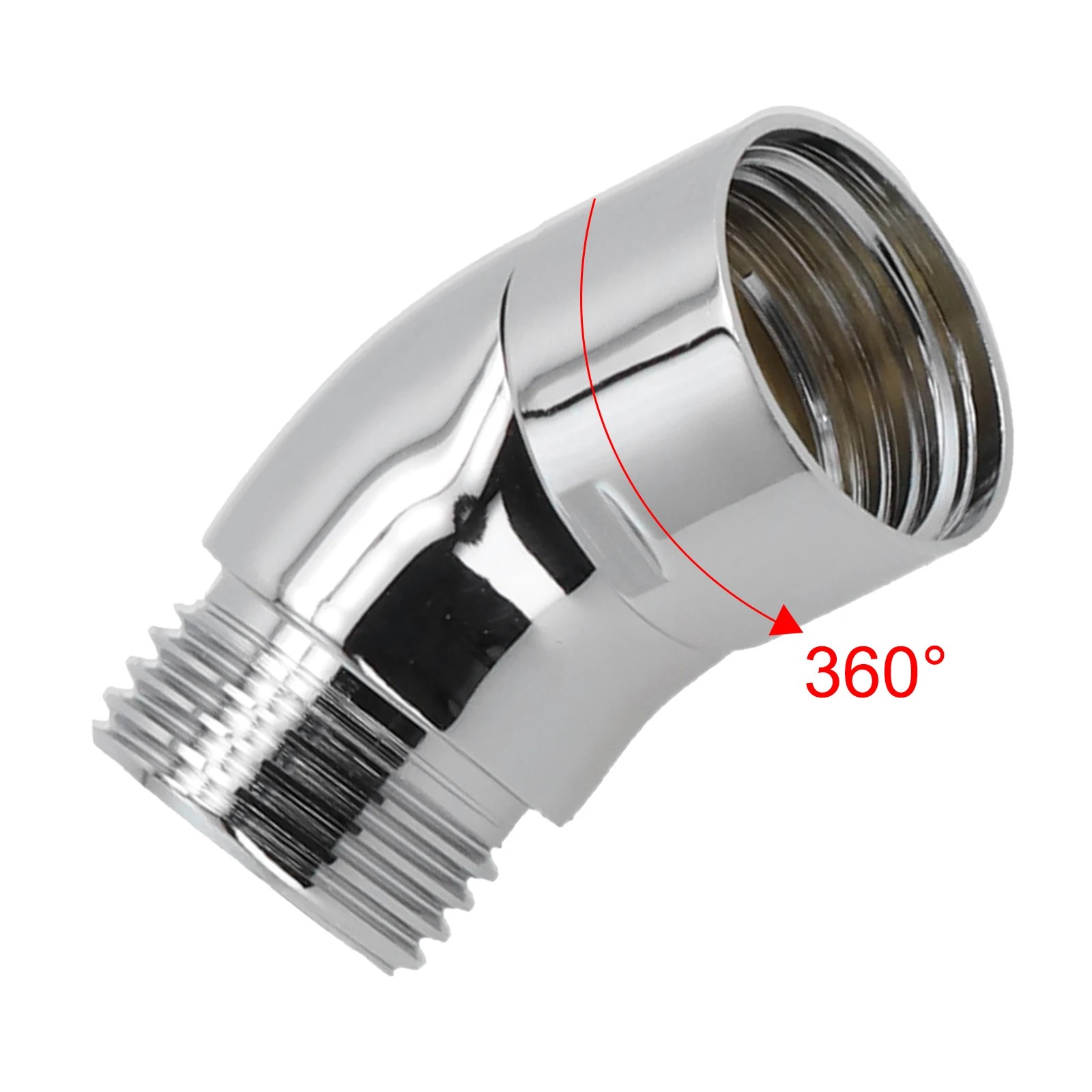 High Quality Shower Head Elbow Adapter Connector 135 Degree Bathroom Accessories For Hand Showers Top Spray Elbow