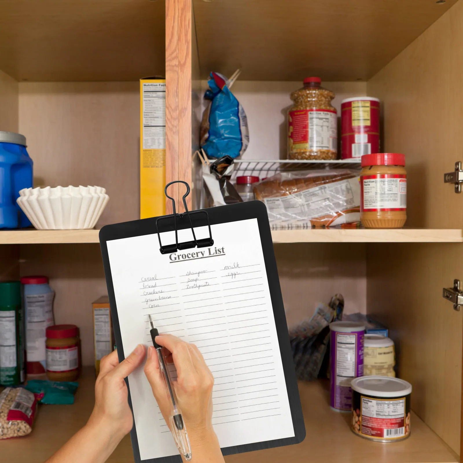 

1Pcs Stainless Steel A5 Clipboard Heavy Duty Metal Clip Smooth Surface for Writing Notepad Paper Holder Office School Supplies