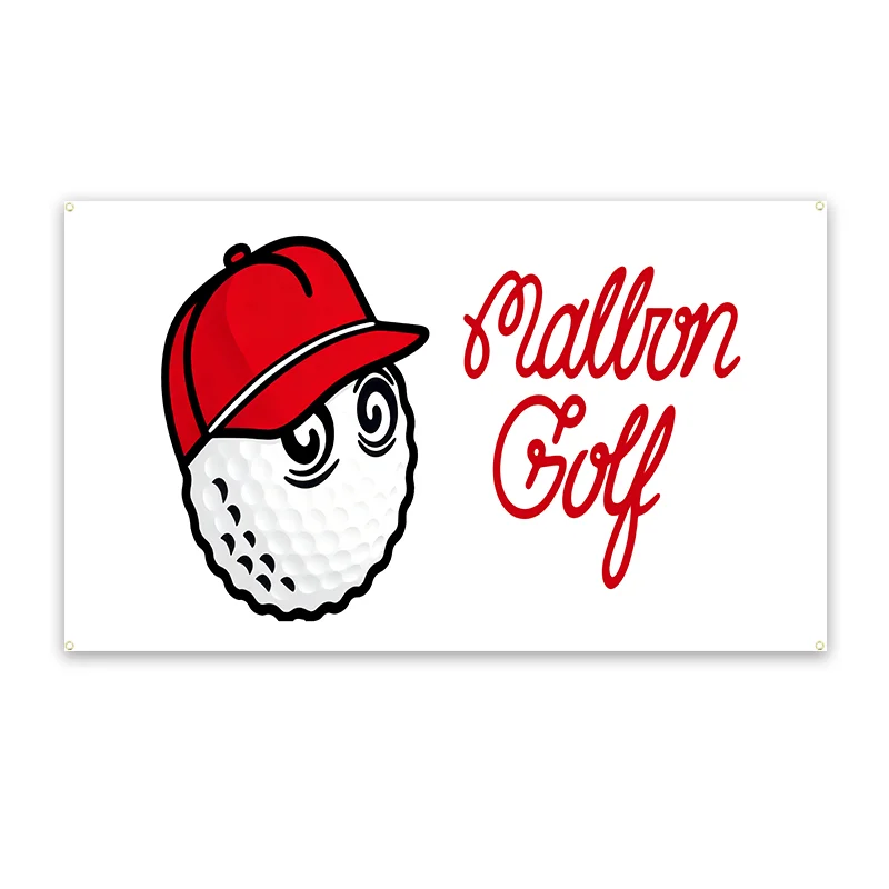 Golf Flags M-Malbons Brand Flags Tapestry Art Room Home Decor Wall Art Decor