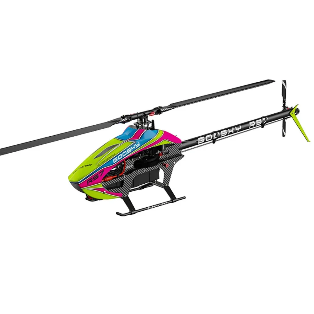 

GOOSKY RS7 700 6-канальный 3D пилотажный двойной бесщеточный двигатель с прямым приводом RC KIT