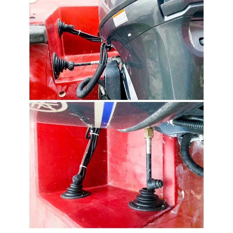 Marine/RV Cable Sleeve Kit - Wear-Resistant PVC Wire Hole Protector for Boats & Campers Anti-Corrosion Cable Grommet Accessories