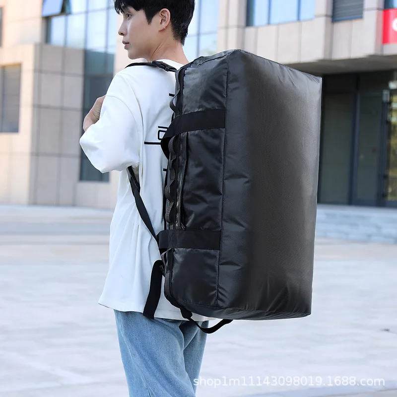 Large Capacity Waterproof Travel Bag Multifunctional Outdoor Backpack Crossbody Bag Sports Training Bag Fitness Swimming Bag