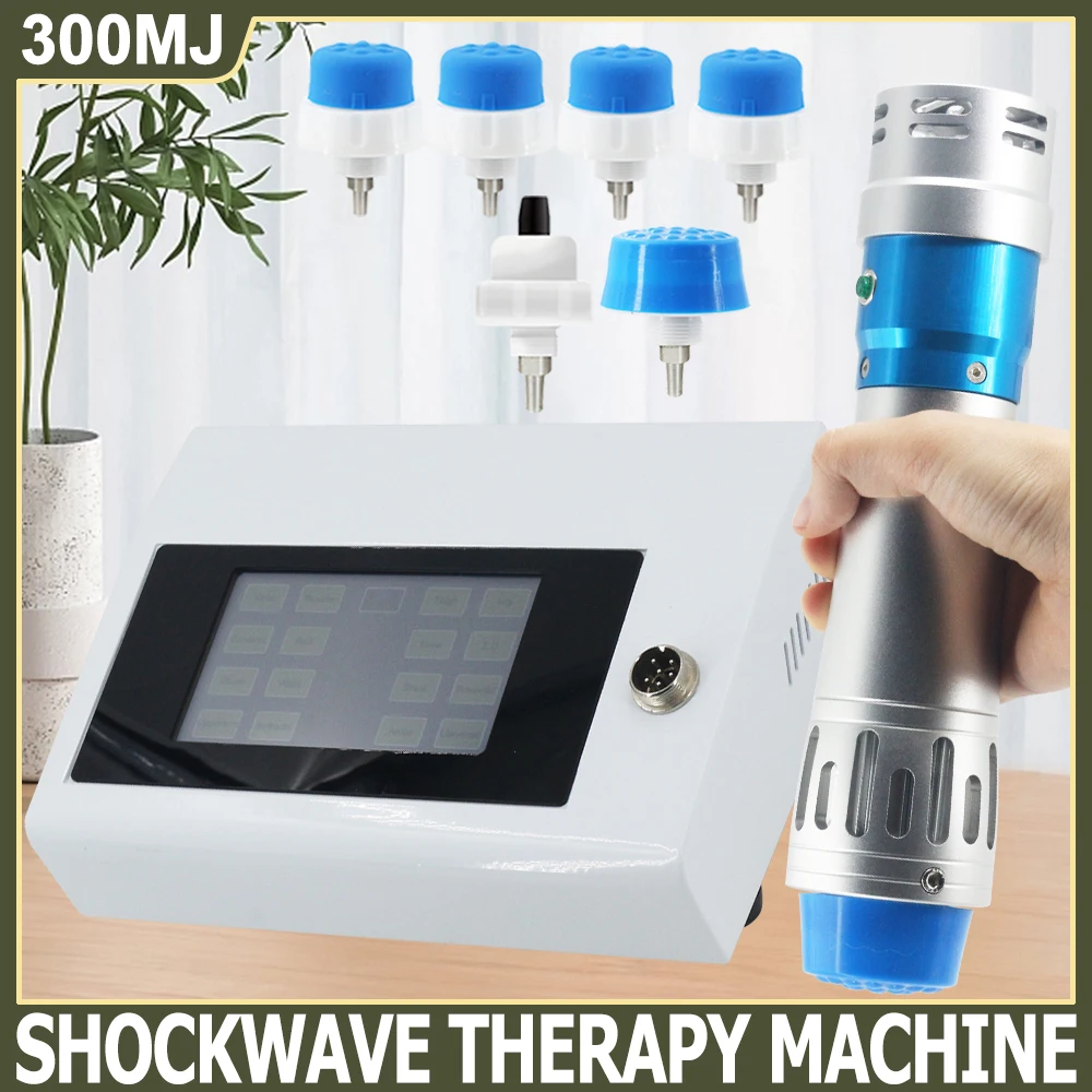 

Физиотерапевтический аппарат для ударно-волновой терапии 300MJ для лечения ЭД, облегчения мышечной боли в плечах, расслабления, ударно-волновой массажер