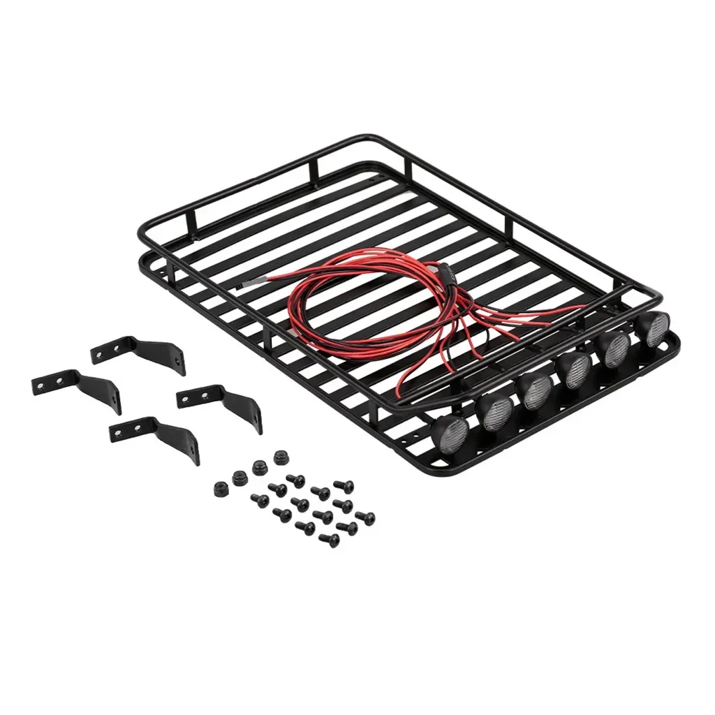 Roof Rack Luggage Carrier for 1/10 RC Crawler D90 Axial SCX10 90046