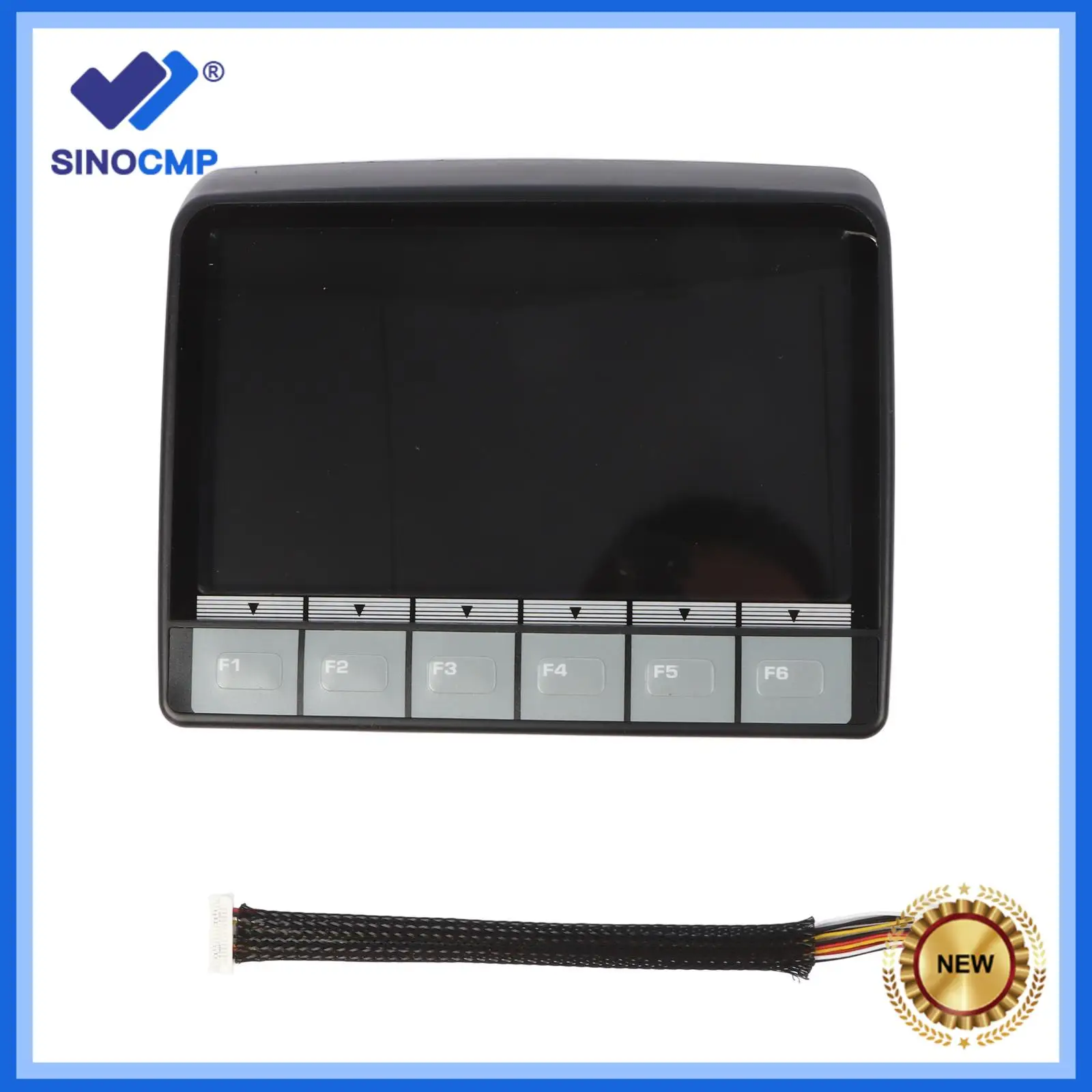 PC200-8 PC-8 Monitor LCD Screen Panel Ass'y for Komatsu Excavator PC210-8 Cluster Gauge with 3 Month Warranty
