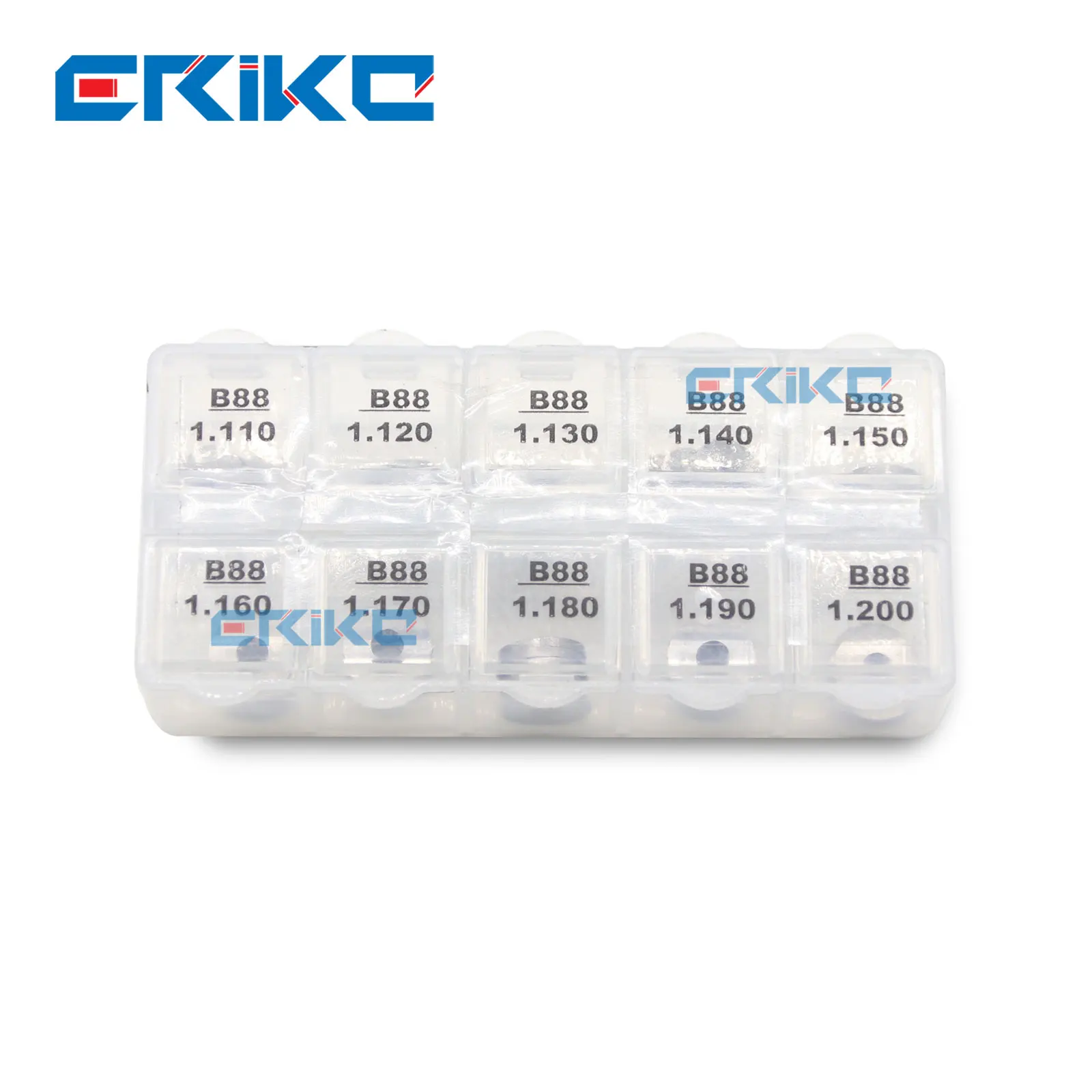 50 Stuks G4 Common Rail Injector Shims B88 Voor 23670-0e010 23670-0e020 1gd 2gd Grootte 1.10Mm-1.20Mm