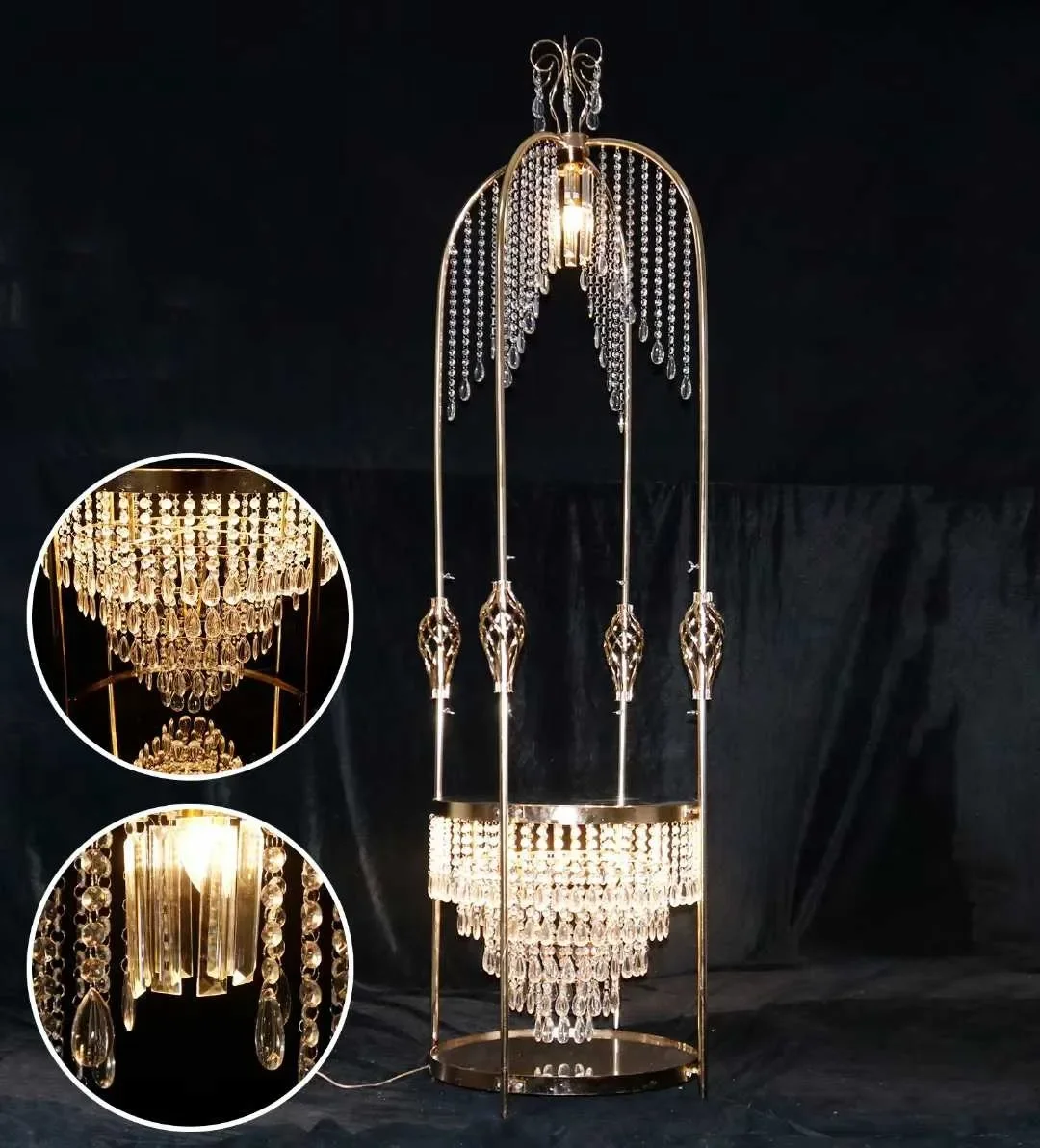 Home Garden New Year Jewelry Display Stand for Wedding Cake Rack and Party Supplies Decorations