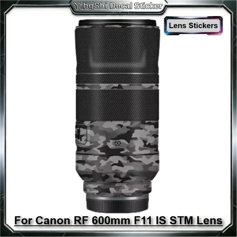

Защитная виниловая пленка-наклейка для объектива Canon RF 600mm F11 IS STM, защитное покрытие для корпуса объектива RF600F11 11/600