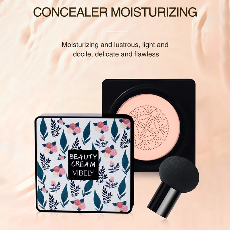 Cogumelo Cabeça Almofada De Ar Cc Creme para Mulheres, Impermeável Brighten Foundation, Base De Maquiagem, New Magic Cosmetics