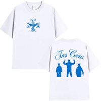 Rappeur HOKE BBO Tour 2025 Graphic T-shirts Men's Retro High Quality Fashion T Shirt Hip Hop Oversized Cotton T-shirt Streetwear