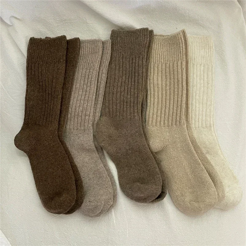 Wool Cashmere Thermal Long Socks for Women