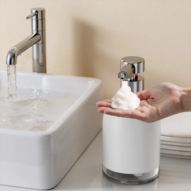 New! For Rechargeable Touchless Sensor Smart Washing Hand Machine Liquid Hand Sanitizer Pump Foaming Automatic Soap Dispenser