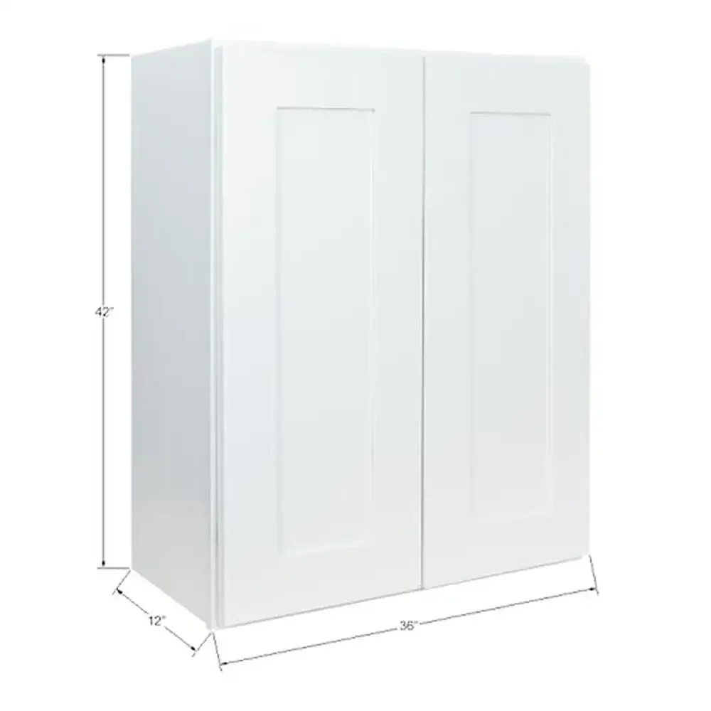 Shaker White Wall Kitchen Cabinet 36