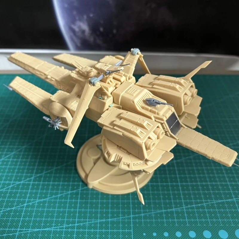 1/1700 Gaoda ZZ Argama-class Unassembled Unpainted Custom GK Figure Resin Model Kit
