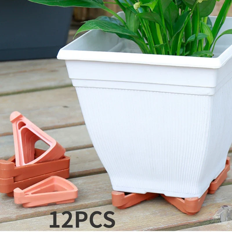 

12pcs/set Durable and Sturdy Planter Foot Pads for Ventilation and Breathability Prevent Root Rot and Elevate The Flowerpot