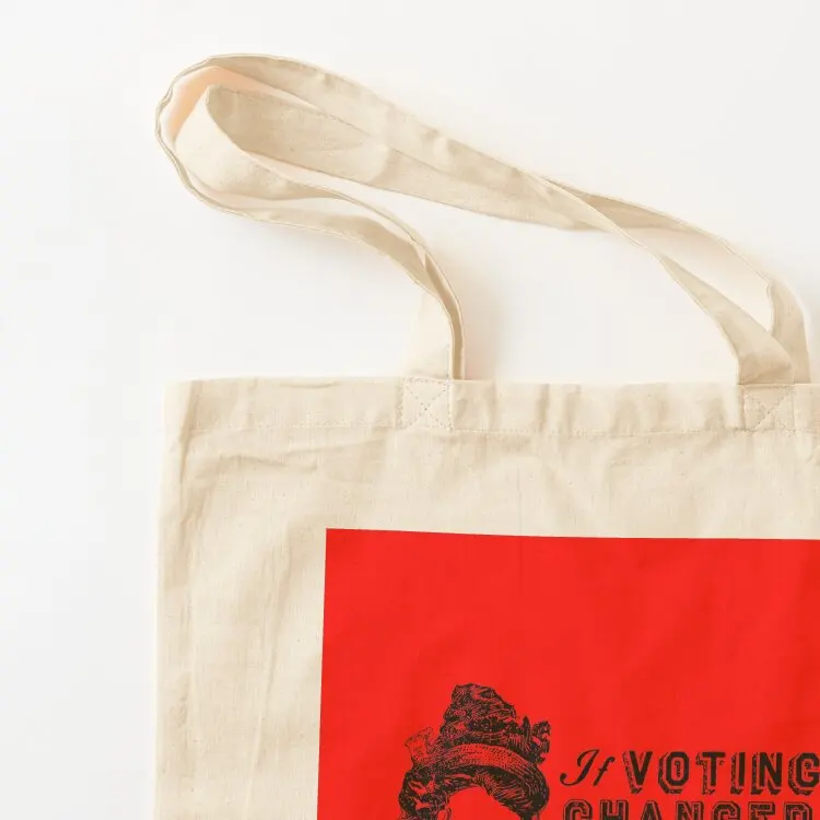 إيما جولدمان على حقيبة حمل التصويت حقيبة كبيرة حقيبة تسوق محمولة حقائب تسوق للنساء حقائب للنساء