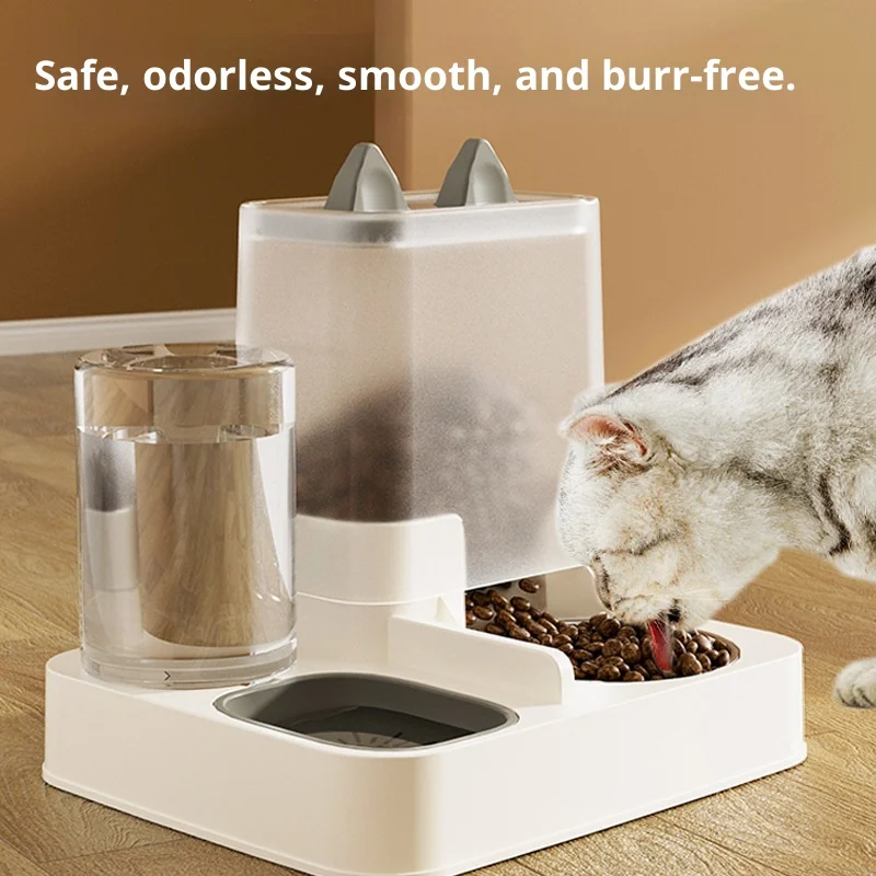 Comedero y bebedero automático de cerámica para perros y gatos - imagen 3