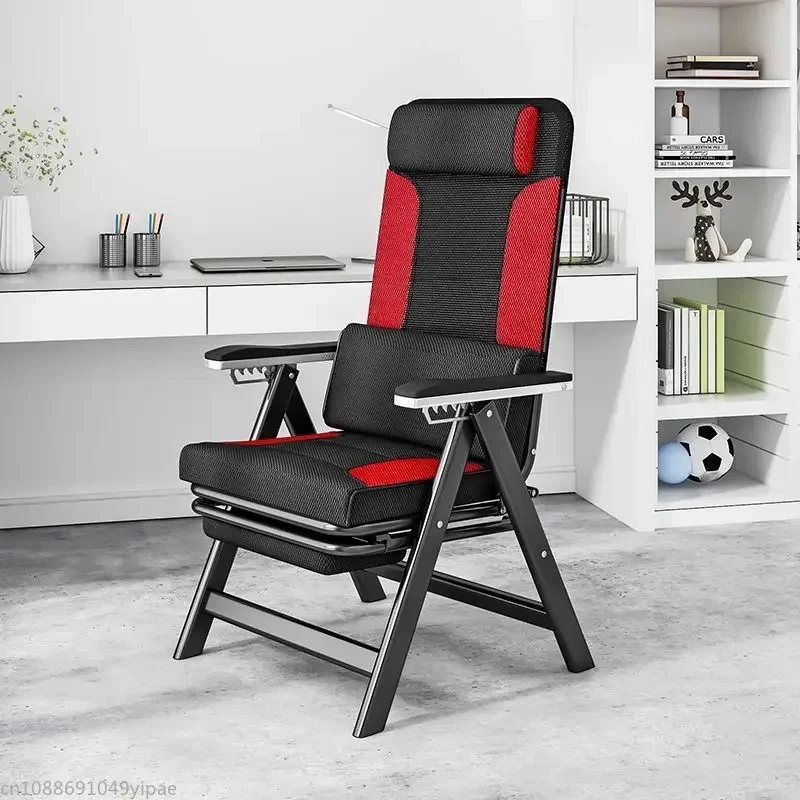Folding Lunch Break Back Computer Long Sitting Office Recliner Not Tired Accent Chairs for Living Room Daybed Zero Gravity Chair