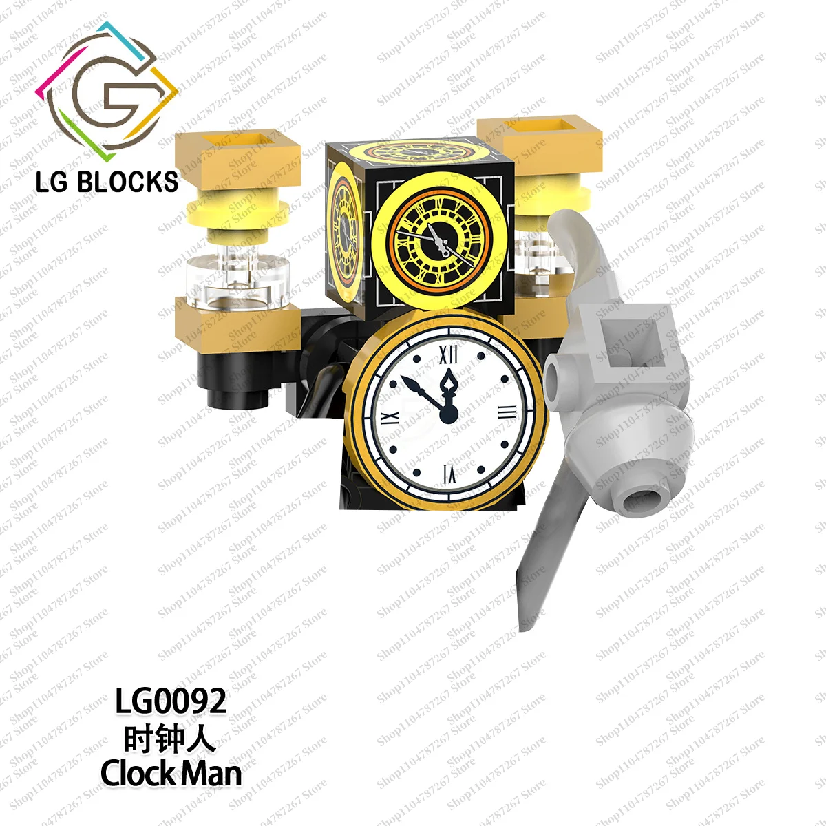 ตัวต่อฮอตบล็อก ตัวต่อสกิบิดิ ทอยเล็ต ตัวละครคลาสสิก ไททัน คล็อคแมน ดัชเชส ตุ๊กตาโมเดล 3 มิติสำหรับเด็ก ของขวัญวันหยุด