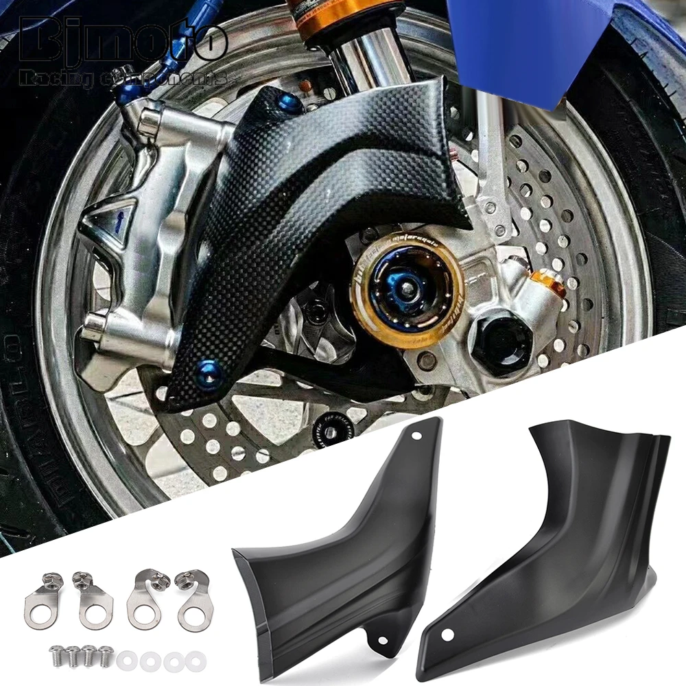 Motorcycle Brake Caliper Air Cooling Ducts Cooler Guard For Honda CB1000R CBR 600R 650R Yamaha YZF R1 R6 R3 R25 BMW S1000 R RR