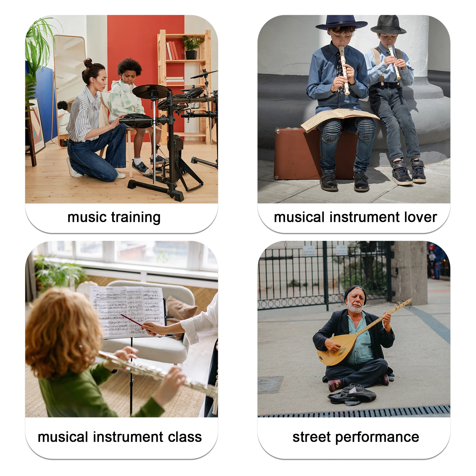 

Instrument Baby Musical Instruments Kids Metal Small for Tubws