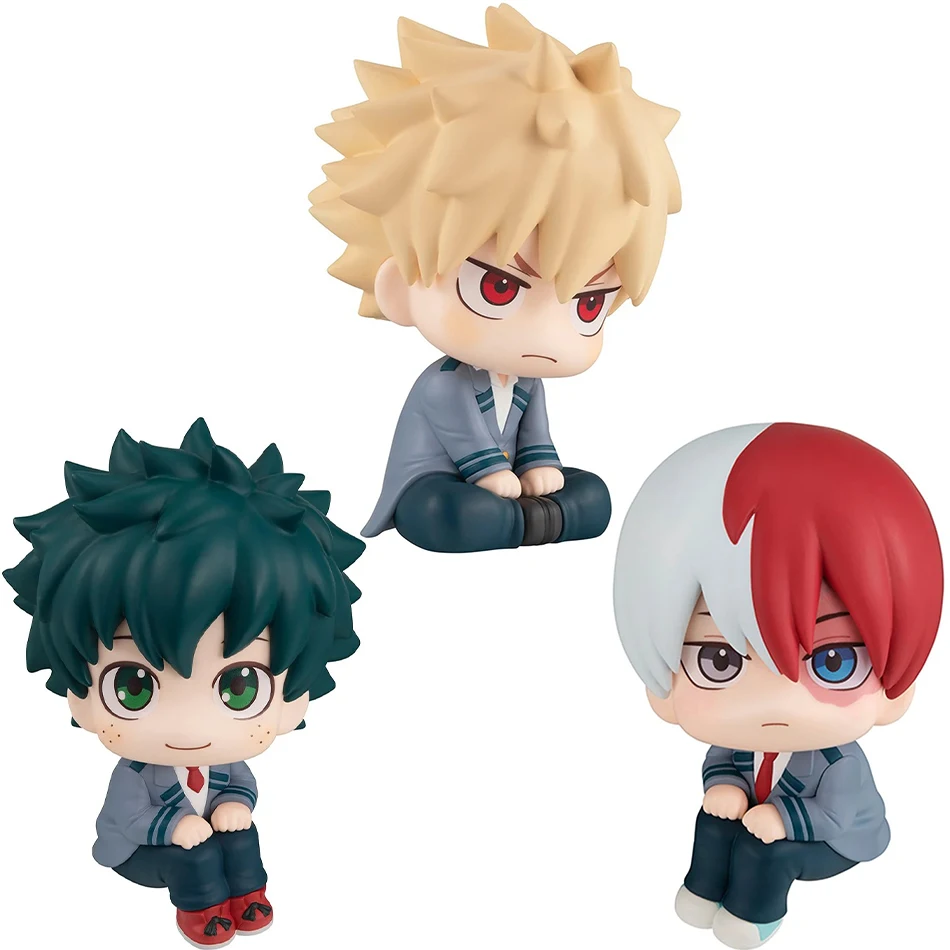 Neue Hero Academia Anime-Figur PVC Q-Version Bakugou Katsuki Midoriya Izuku Actionfiguren Anime-Geschenk Sammlerserie Modell