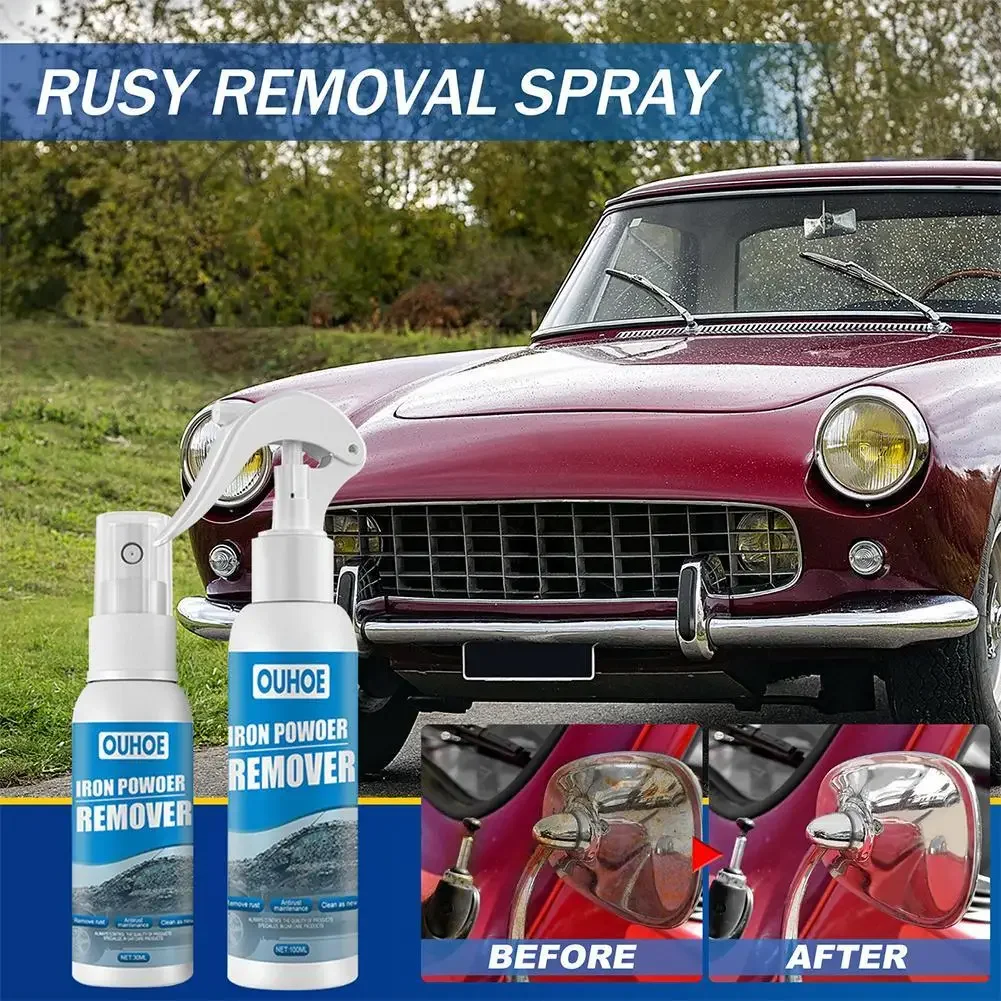 

Car Rust Remover Spray Multi Purpose Auto Maintenance Liquid 30 ML 100 ML Rust Prevention Agent Metal Rust Removing Agent