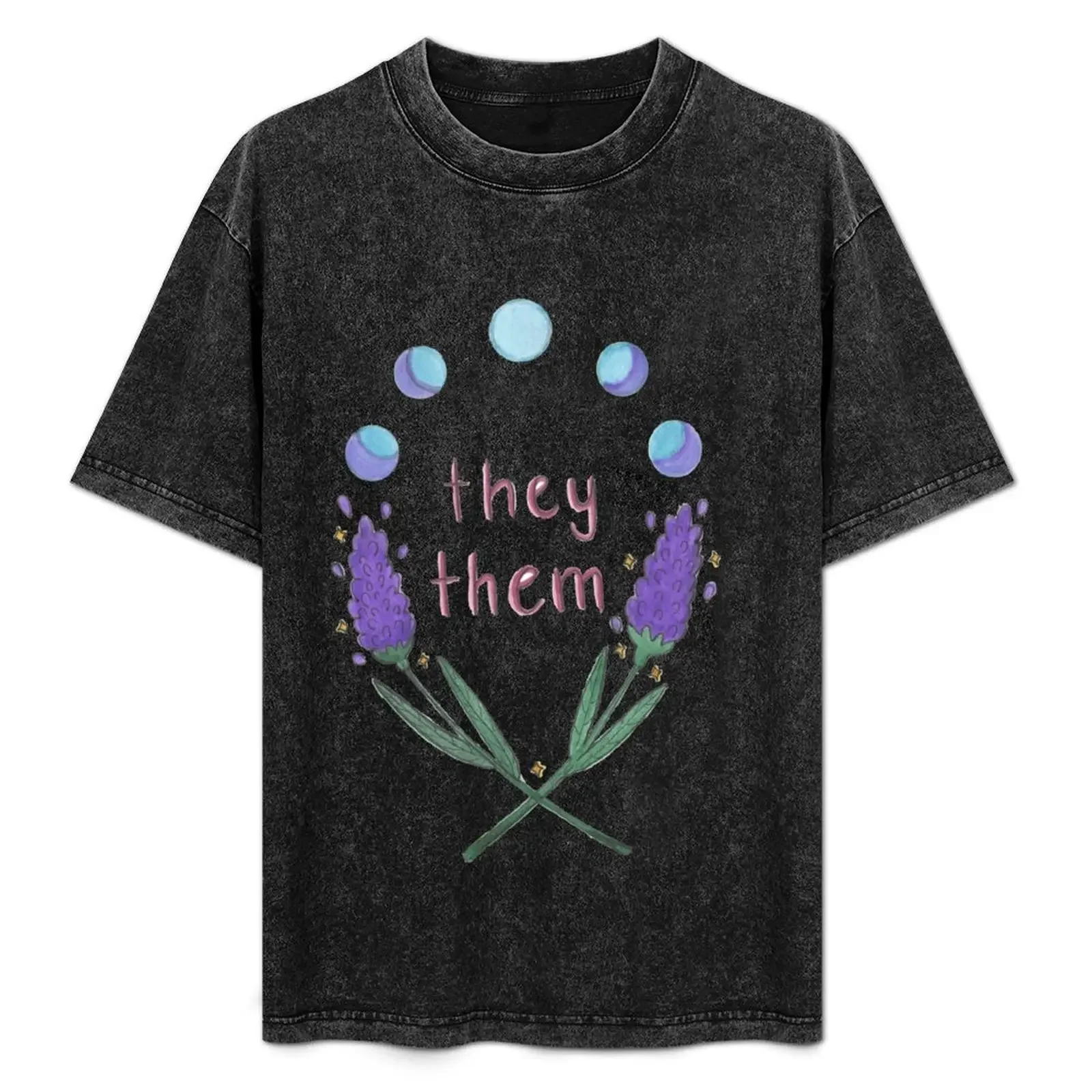 

they them pronouns T-Shirt Breathable Gym Short Sleeve T-Shirt