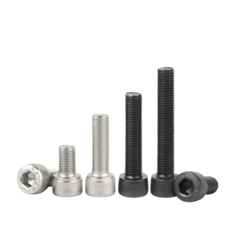 

Hexagon Hex Socket Head Screw M3 M4 M5 M6 M8 M1.4M1.6 M2 M2.5 A2 304 Stainless Steel Cap Allen Head Blot Grade 12.9 Black DIN912