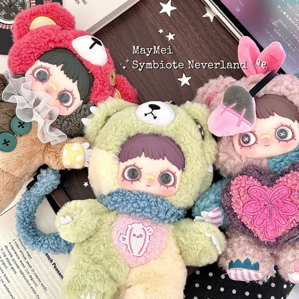 Новая оригинальная серия Maymei V4 Twin Secret Realm, слепая коробка, плюшевая кукла, сумка, подвеска, коллекция, украшение для рабочего стола, модные трендовые подарки