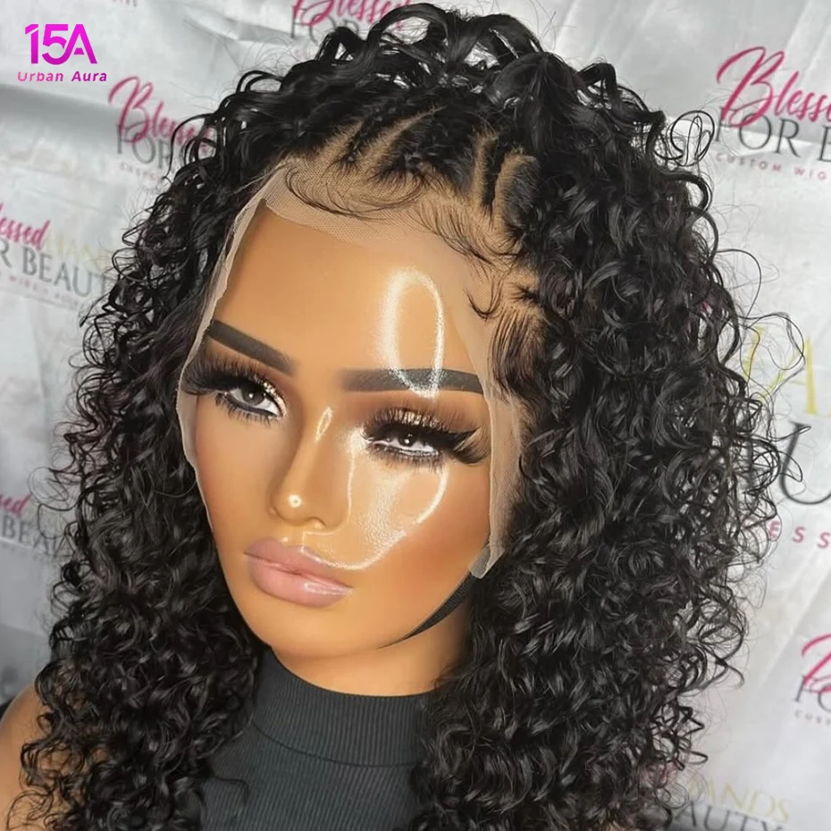 

5x5 wear go Glueless wig Water Wave Wet And Wavy Lace Frontal Wigs 13x4 SDD Raw Vietnamese 100% Human Hair Wigs 15A High Quality