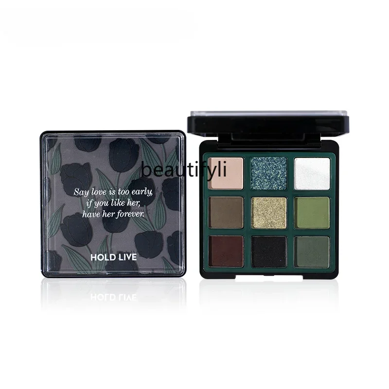 

yj Eye Shadow Plate New Color 709 Opal Green Eye Shadow Matte Niche Polarized Contrast Color