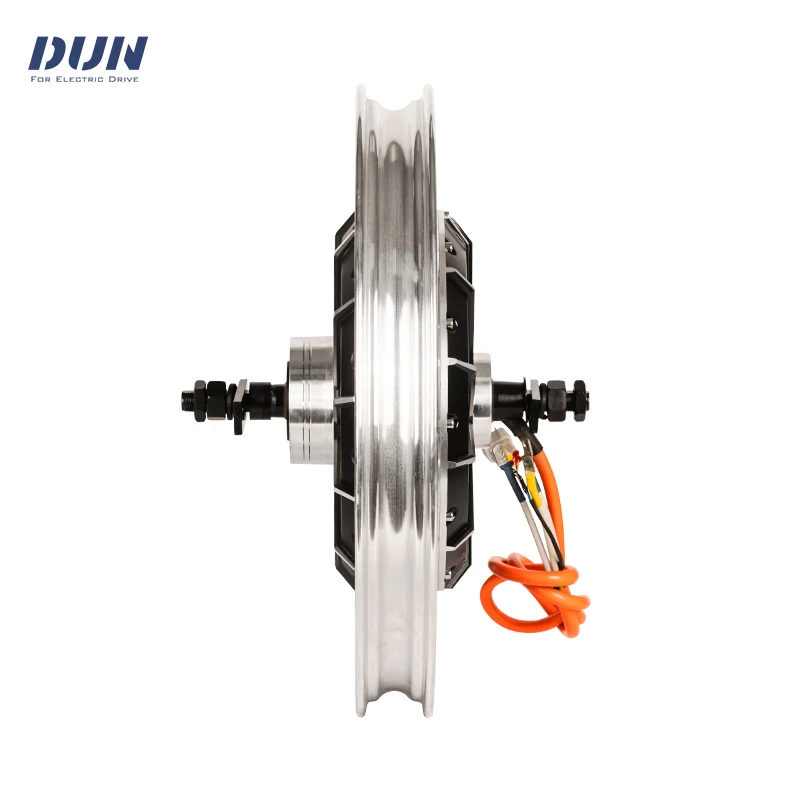 يوما 17*1.6 بوصة حافة الدراجة 253 3000 واط 80 kmh V2 40H BLDC محرك محور العجلة