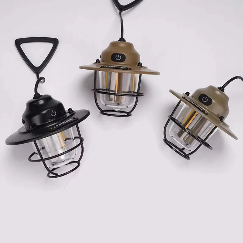 

ShineTrip New Outdoor Vintage Pendant Light Ultra Long Life Camping Ambient Light Portable Rechargeable Tent Lights