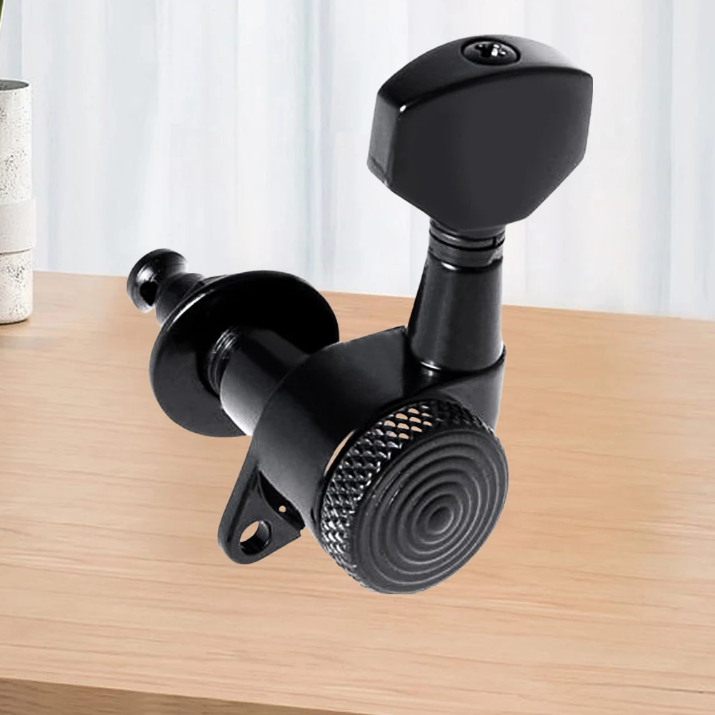 6 قطعة موالف قفل الجيتار أوتاد سلسلة الجيتار أوتاد ضبط الحق للجيتار الصوتي أو الكهربائي #4