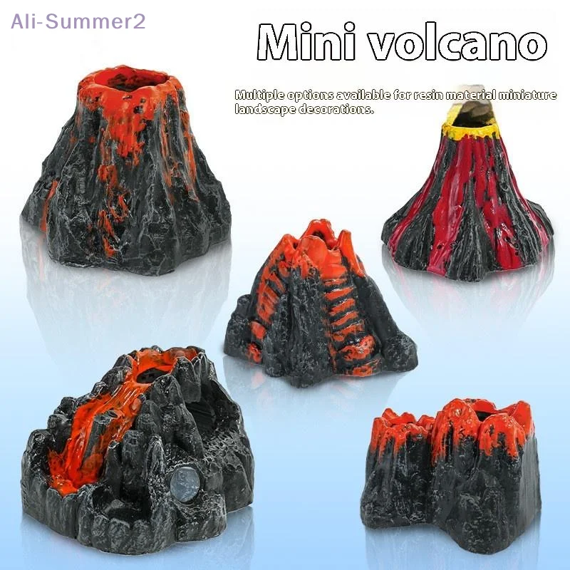 1 stücke Aquarium Landschaftsbau Simulation Vulkan Aquarium Zubehör Steingarten Belüfter Für Pumpe Blase Stein Sauerstoff