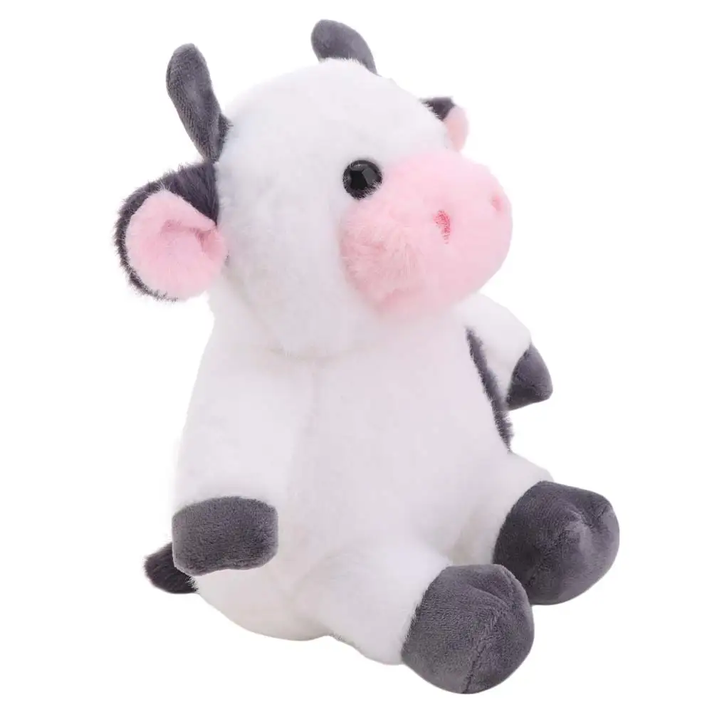 

Sleeping Pillow Cartoon Cow Stuffed Simulation Soft Animals Cow Fluffy Cute Cow Christmas