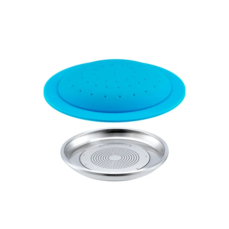 

2PCS For Nespresso Zenius Coffee Filter Reusable Coffee Capsule Lid Espresso Coffee Crema Maker Barista With Brush+Spoon