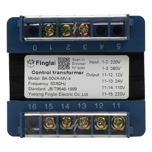Imagen 2 del producto Transformador de potencia de control tipo BK-50VA 50W BK 220V/380V entrada 220V 110V 36V 24V 12V 6,3V salida