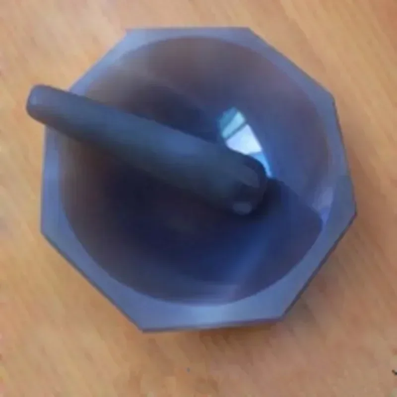 Achatmörser / mit Stößel / Innendurchmesser: 220 mm