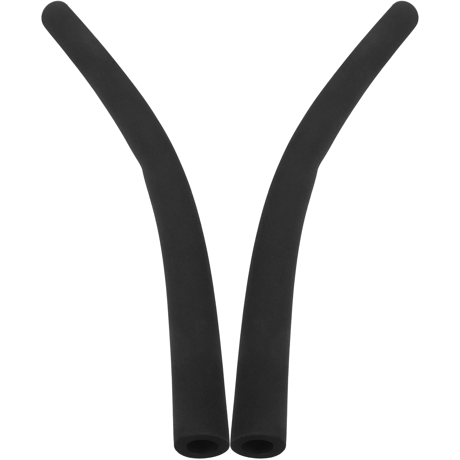 

2 pcs Baby Stroller H Cover Black Sponge Protective Universal Armrest Sleeve Easy to Use Compatible Stroller Grip