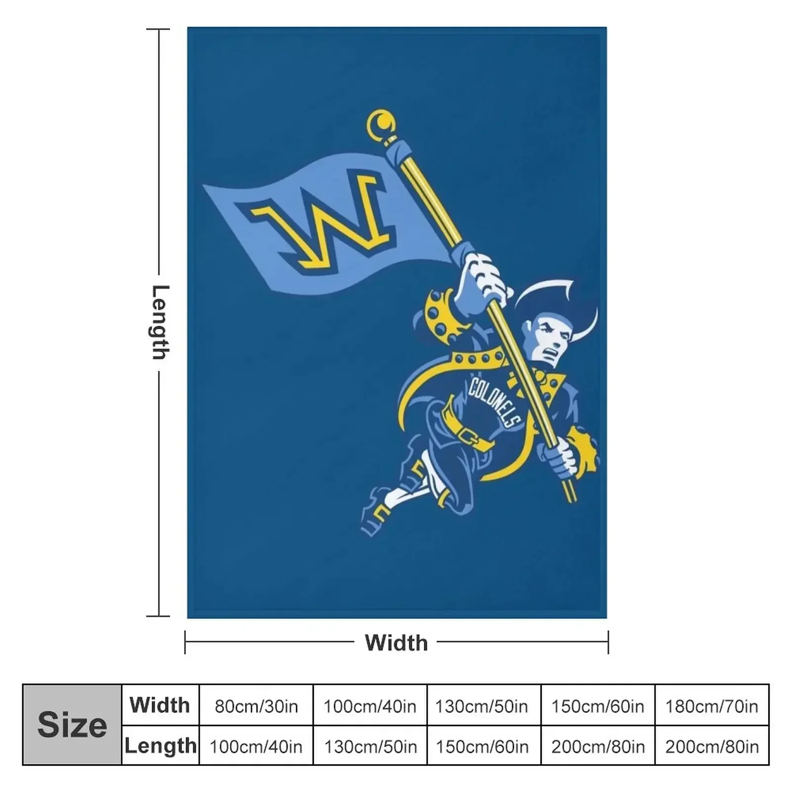 Wilkes University Throw Blanket blankets ands Giant Sofa Luxury Thicken blankets and throws Blankets