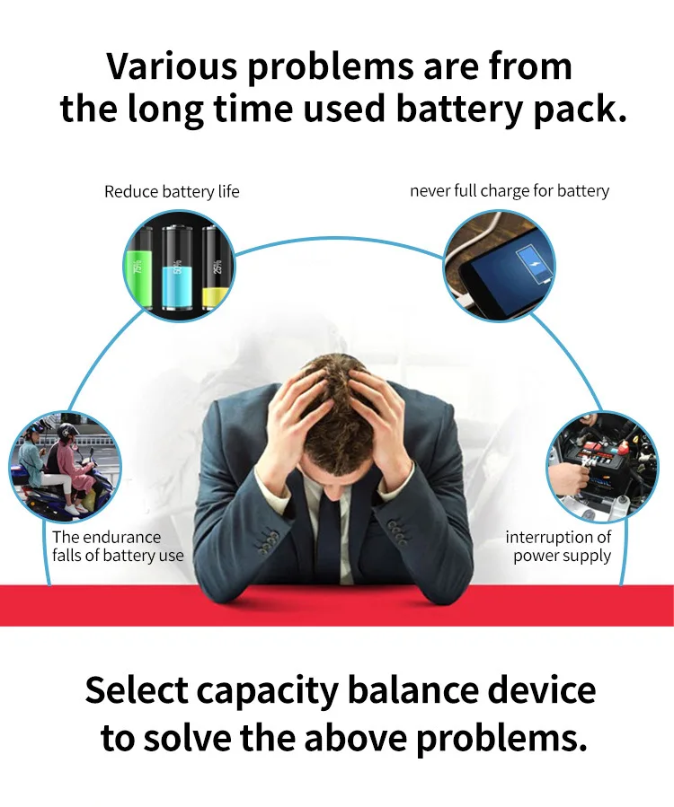 524D Lithium Battery Pack Active Equalizer with Auto Balancing Inverter Differential Pressure Balance Voltage Current Balancer