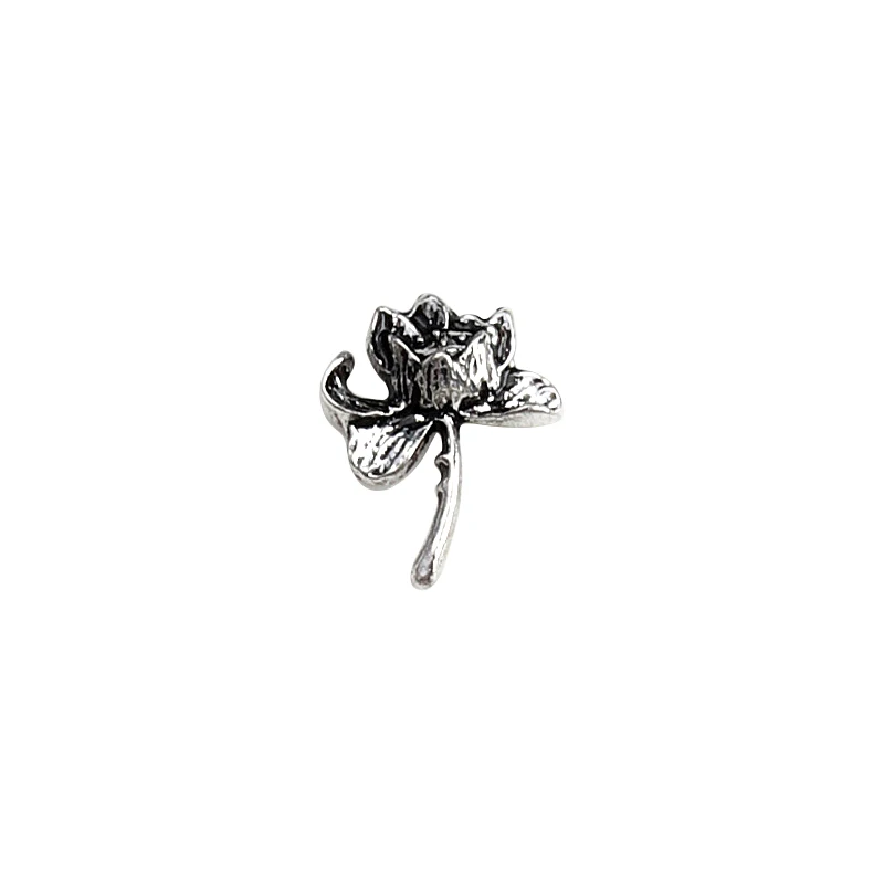 

20pcs Halloween Dark Black Spider Skull Bat Ghost Pumpkin Nail Art Decoration Charms Accessories