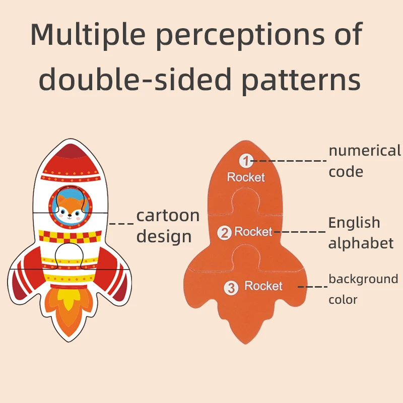 Iron Box Wooden Puzzles Baby Puzzle Animal Traffic Fruit Matching Games Montessori Educational Toys Gifts For Kids Girls Boys